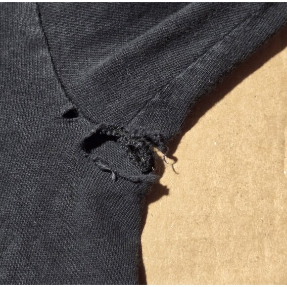 Lamb Of God Band Shirt Y2K Vine Skull 2000's Thrashed Distressed Metal Black XL - Picture 11 of 12